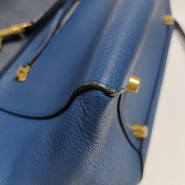 BELT Mini Calfskin Blue