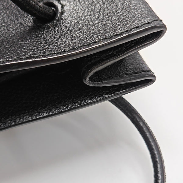 Shopping Bag Large Calfskin Black