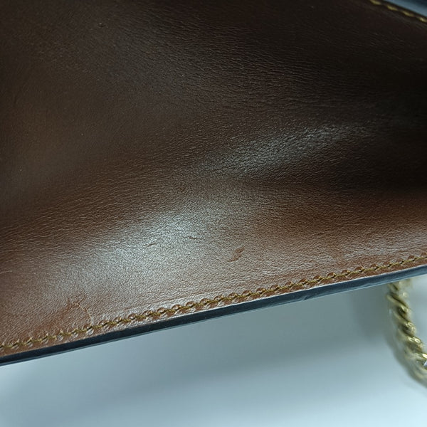 Candado Mediano Monograma Lona Revestida Beige