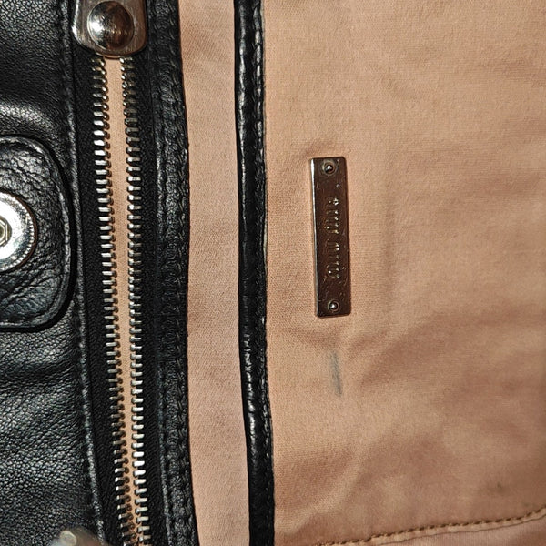 Avenue Quilted Lambskin Black