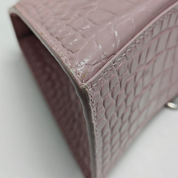 Hourglass S Calfskin Pink