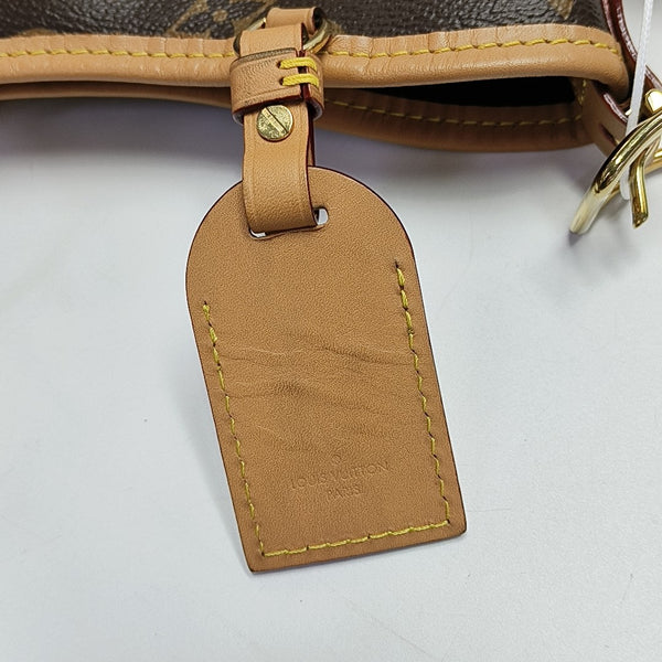 CARRYALL PM Monogram Coated Canvas Brown