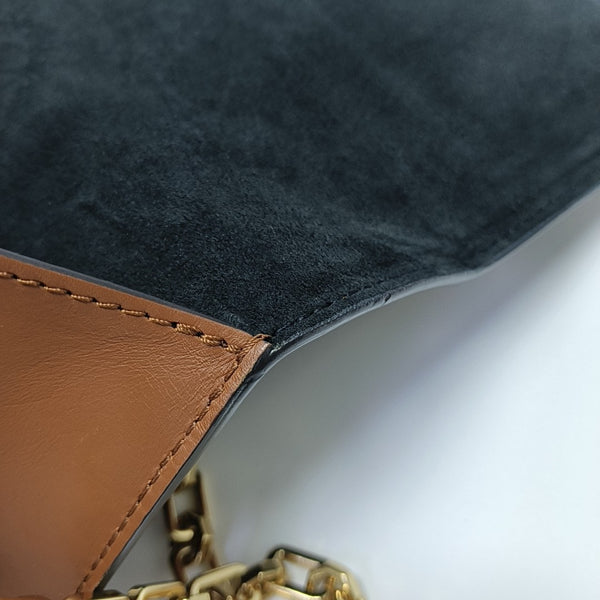 DAUPHINE MM Monogram Coated Canvas Brown