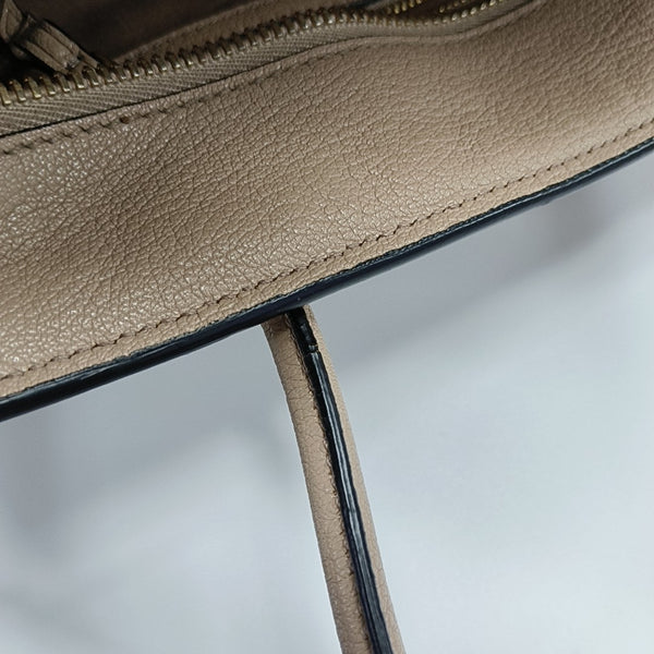 Calfskin Tote Bag Brown