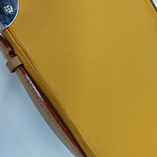 SOFT TRUNK Calfskin Yellow