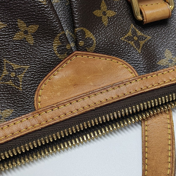 PALERMO PM Monogram Coated Canvas Brown