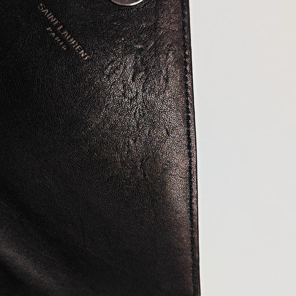 COLLEGE Medium Quilted Lambskin Black