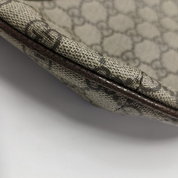 Ophidia Small Monogram Coated Canvas Beige