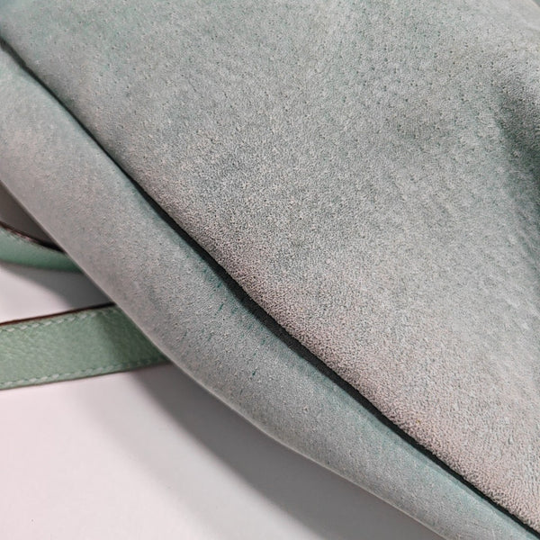 Suede Backpack Green