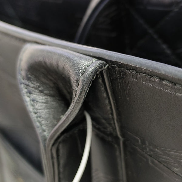 Calfskin Shoulder Bag Black