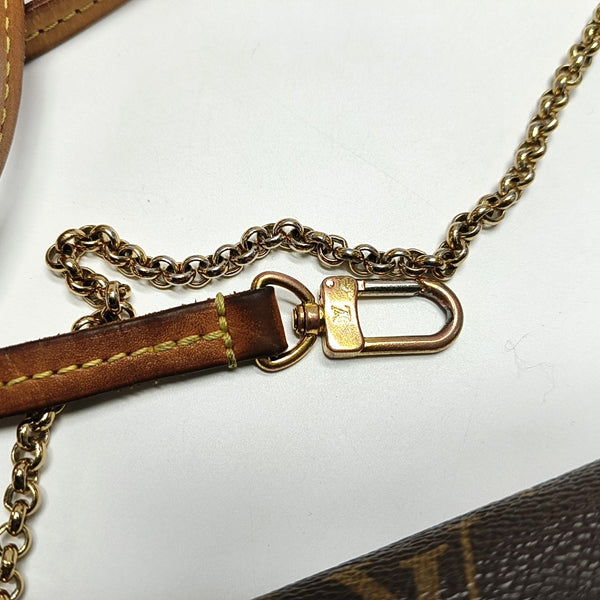 FAVORITE MM Monogram Coated Canvas Brown