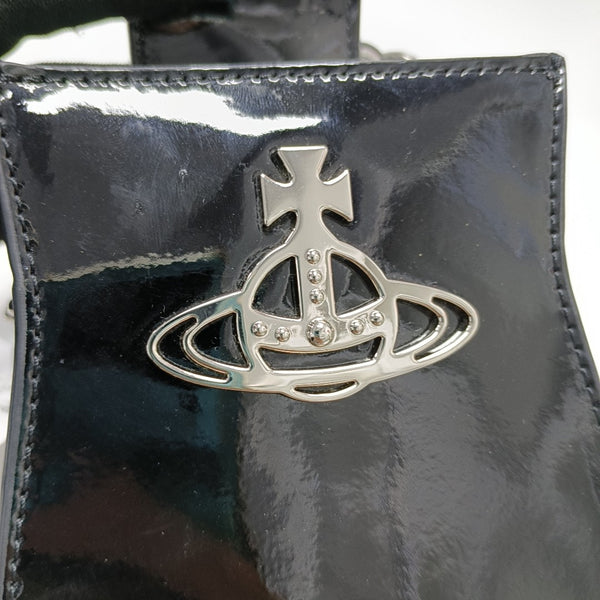 Leather Shoulder Bag Black