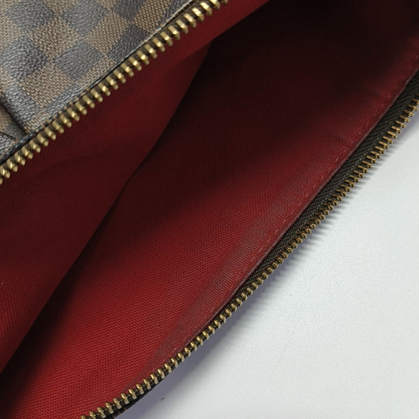 BLOOMSBURY PM Damier Ebene Coated Canvas Brown