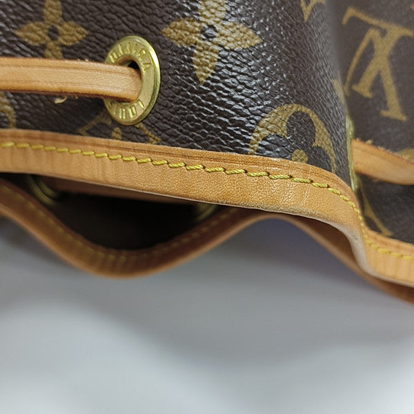 NOÉ GM Monogram Coated Canvas Brown