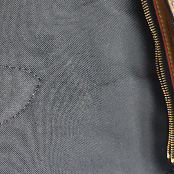 DIANE Monogram Coated Canvas Brown