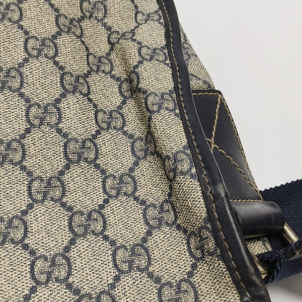 GG Supreme Monogram Coated Canvas Beige