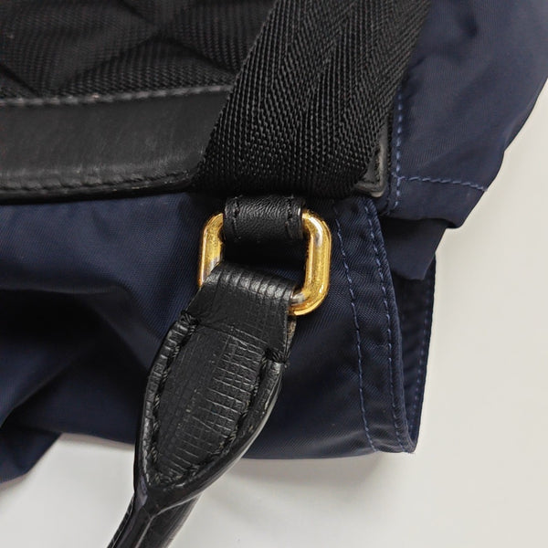 The Rucksack Nylon Blue