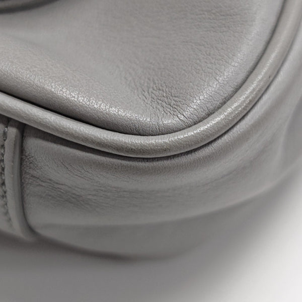 Calfskin Shoulder Bag Gray