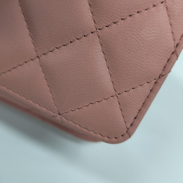 TRENDY CC Quilted Lambskin Pink