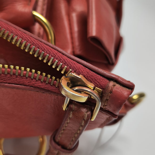 Vitello Calfskin Red