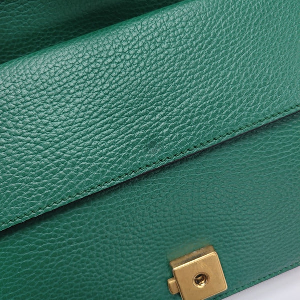 Dionysus Small Calfskin Green