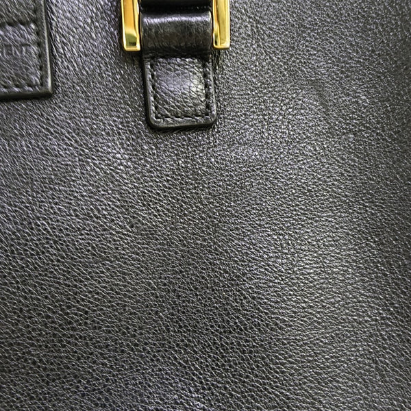 MONOGRAM CABAS Calfskin Black