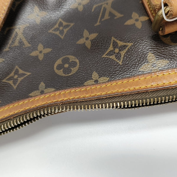 ODEON Monogram Coated Canvas Brown