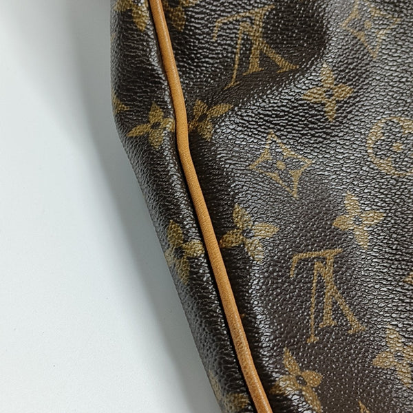 PALERMO GM Monogram Coated Canvas Brown