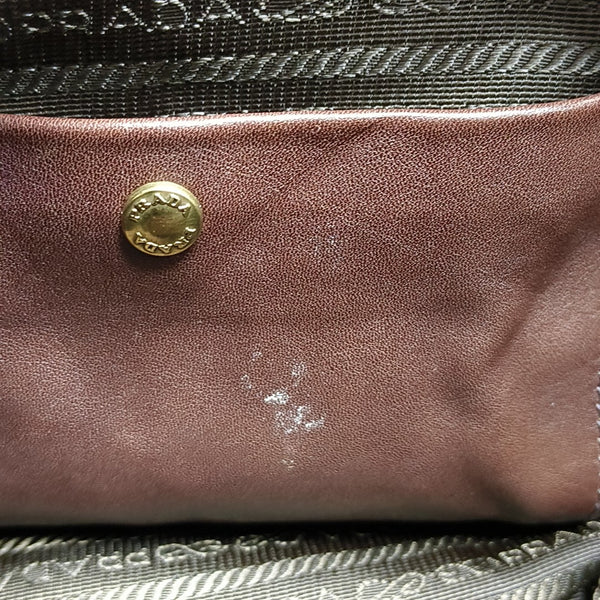 Calfskin Shoulder Bag Brown