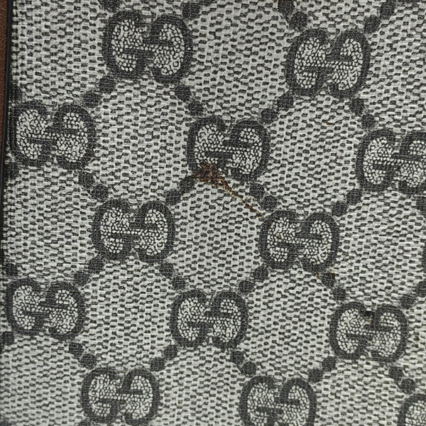 Padlock Small Monogram Coated Canvas Beige