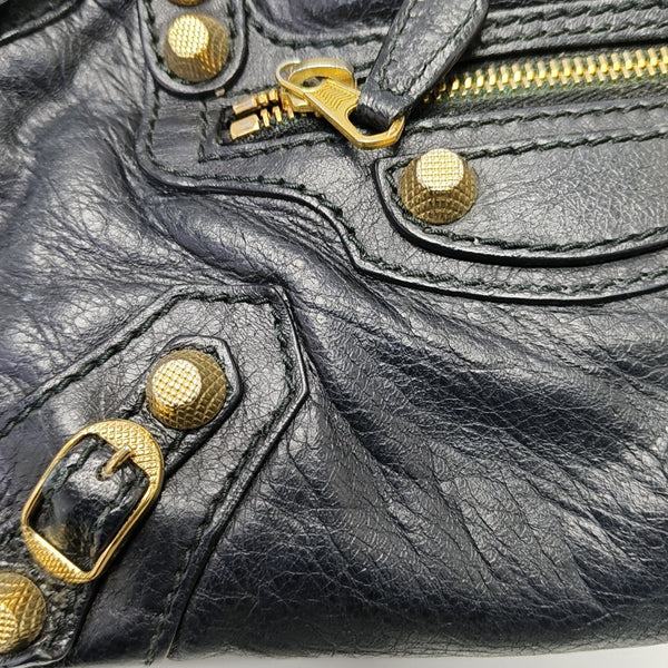 Classic City Mini Lambskin Black