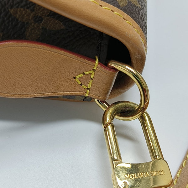 DIANE Monogram Coated Canvas Brown