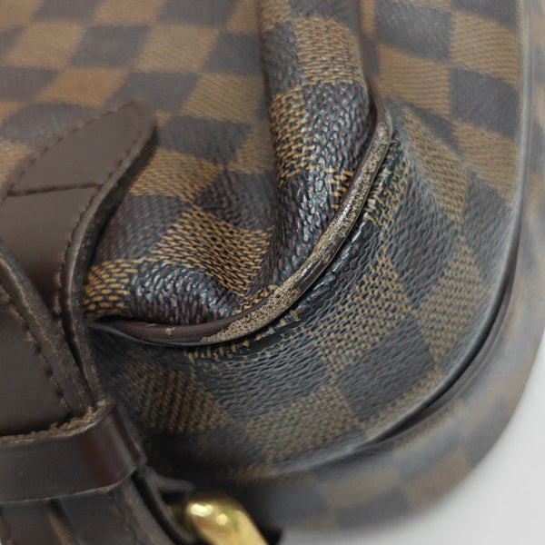 HIGHBURY Damier Ebene Coated Canvas Brown