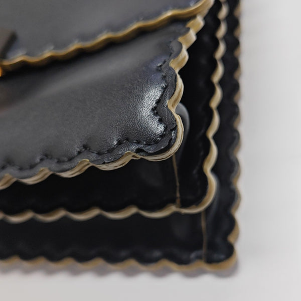 Kan I Small Calfskin Black