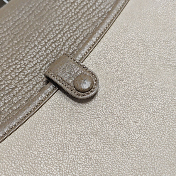 Calfskin Shoulder Bag Beige
