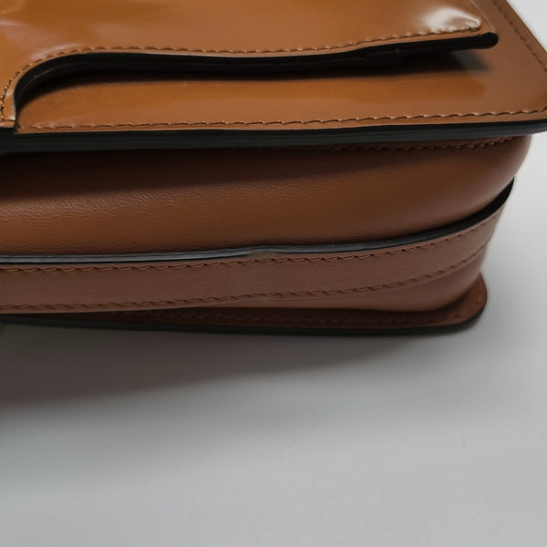 Roy Patent Leather Brown