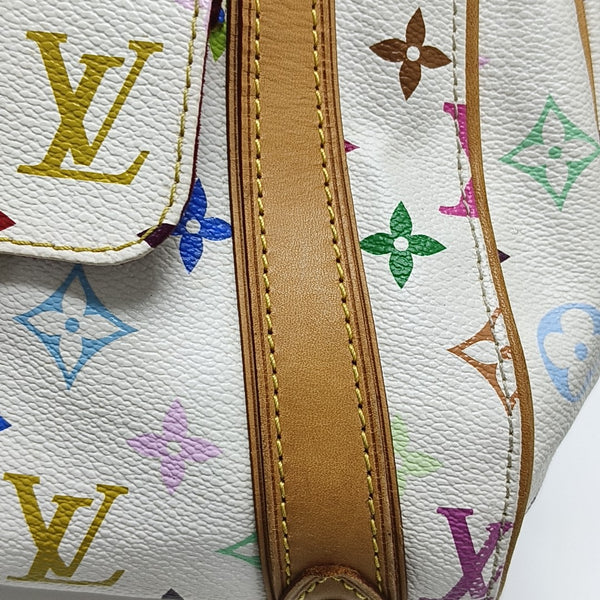 LV × TM PRISCILLA Monogram Coated Canvas White