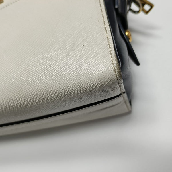 Calfskin Shoulder Bag White