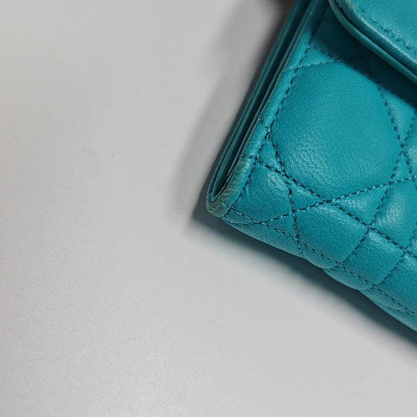 Miss Dior Cannage Calfskin Green