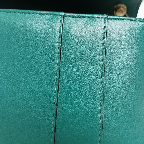 SERPENTI FOREVER Medium Calfskin Green