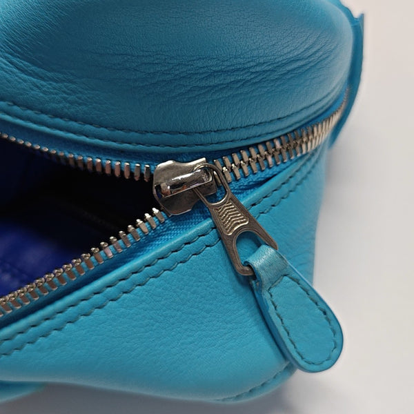 Triangle Calfskin Blue