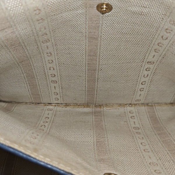 Calfskin Shoulder Bag Blue