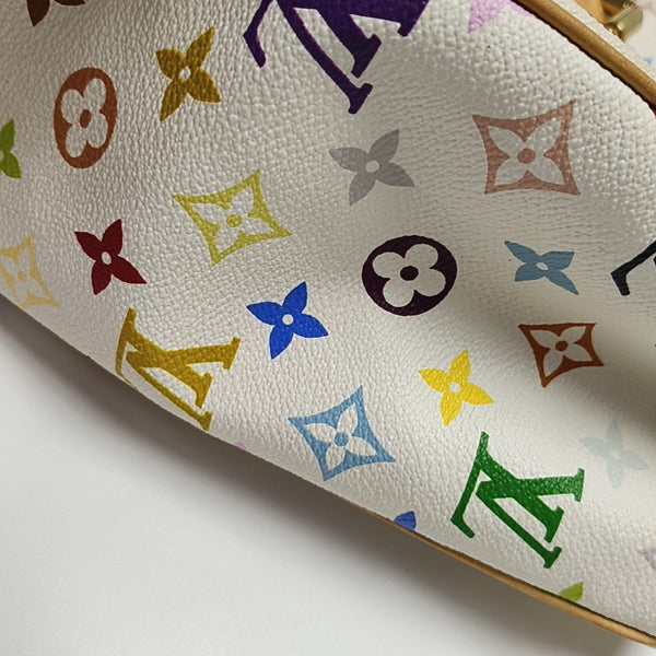 LV × TM AURELIA Monogram Coated Canvas White