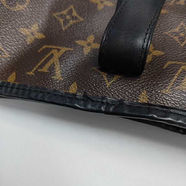 DAVIS Monogram Coated Canvas Brown