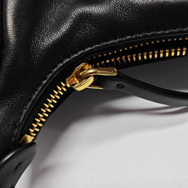 Lambskin Shoulder Bag Black