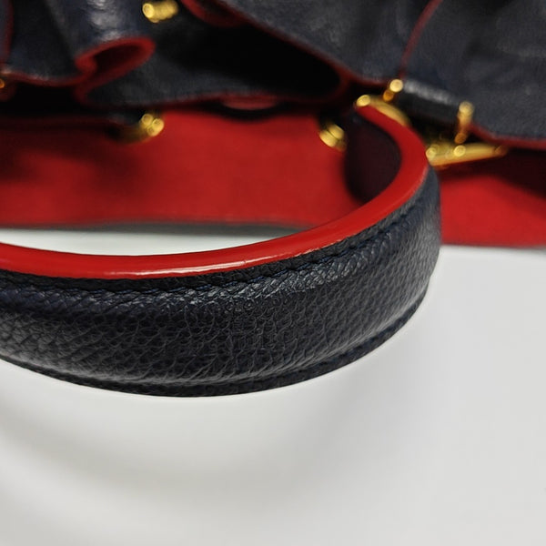 NÉONOÉ MM Calfskin Blue