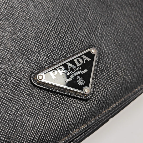 Calfskin Shoulder Bag Black