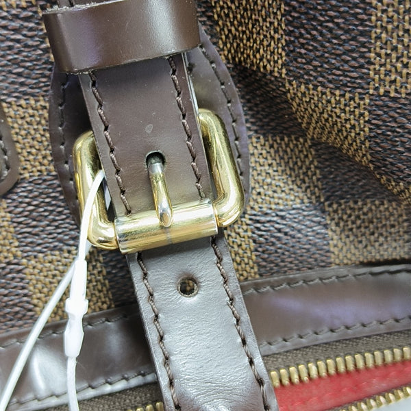 BERKELEY Damier Ebene Coated Canvas Brown