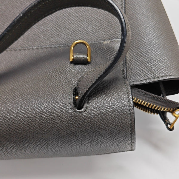 BELT Nano Calfskin Gray