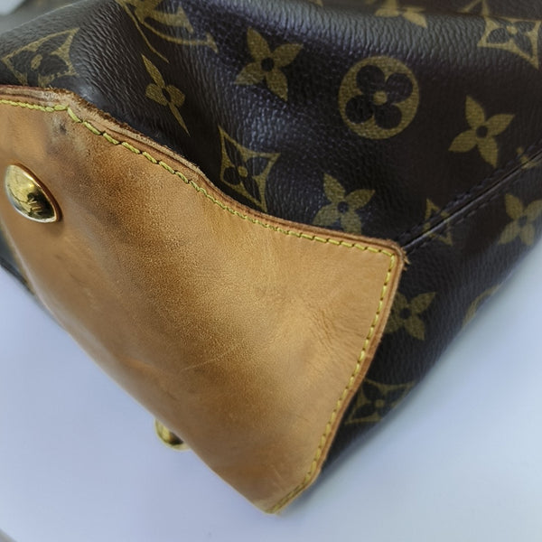 WILSHIRE GM Monogram Coated Canvas Brown